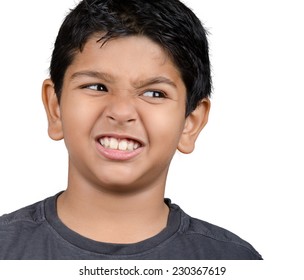 Cute Looking Kid With Nice Expressions.