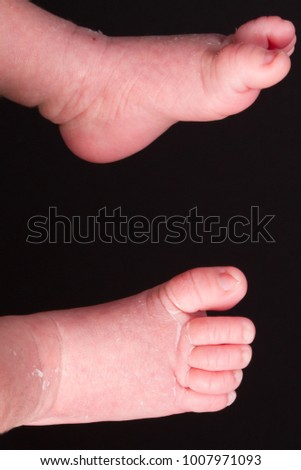 Cute and lovely baby foot