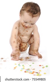 Cute Messy Baby