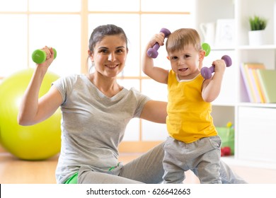 Cute Mother Little Kid Son Doing Stock Photo 626642663 | Shutterstock