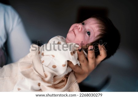 Similar – Baby taking feeding bottle