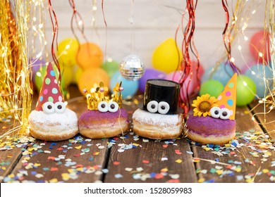 Cute party donut on a carnival party - Powered by Shutterstock