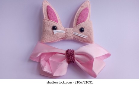 Cute Pink Baby Girl Bowknot