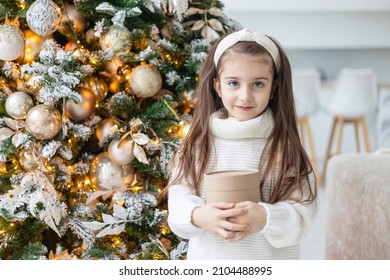 Cute Pretty Little Armenian Girl Stands Stock Photo 2104488995 ...