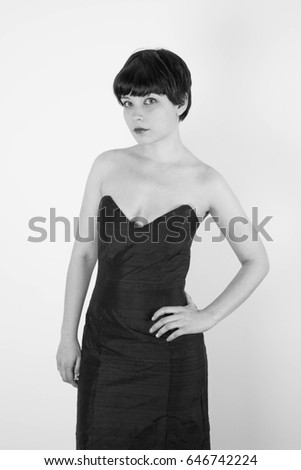 Cute Prom Dresses for Girls with Short Hair