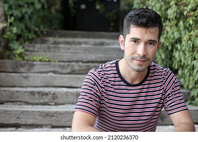 Cute South American Man Headshot