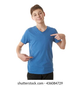 163,610 A boy in a blue shirt Images ...