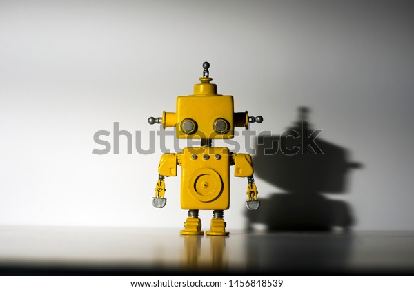 handmade robot toy