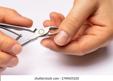 Cuticle Removal Tool. Cut Manicure At Home. Tools For Manicure.