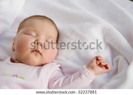 Similar – Image, Stock Photo Nice Newborn asleep peacefully