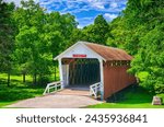 Cutler-Donahoe Covered Bridge in Winterset Iowa