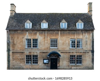 Cut-out English Hotel/Pub, Cotswolds, England