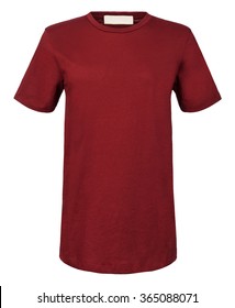 maroon undershirt