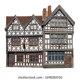 Cut-out Tudor Period Building, England