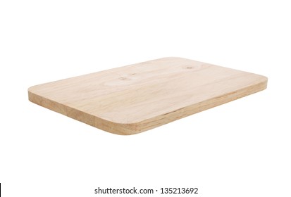 Cutting Board Isolated On White Background