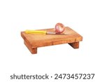 A cutting board (or chopping board) is a durable board on which to place material for cutting. The kitchen cutting board is commonly used in preparing food.