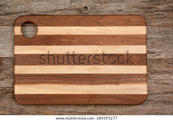 Cutting Board Resembling Flag Placed On Stock Photo Edit Now