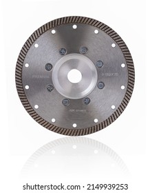 Cutting disc with diamonds for cutting hard granite, grinder. The saw blade cuts granite safely without the use of water. The diamond cutting disc is distinguished by increased wear resistance. 