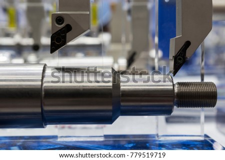 Cutting tool for machining process ; CNC machine ; industry background
