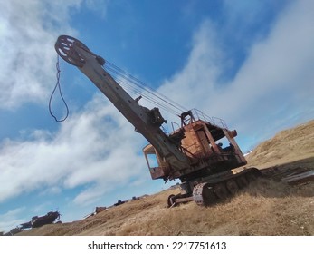 Cutting Torch Next To Cut Metal