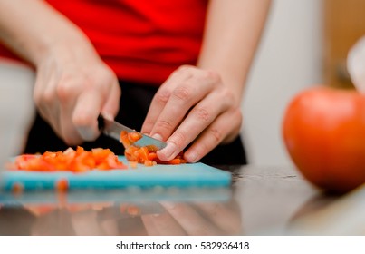 Cutting vegetables