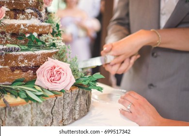 Cutting The Wedding Cake