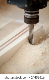 Cutting Wood With A CNC Milling Machines