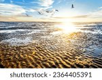Cuxhaven, North Sea, Lower Saxony, Germany 