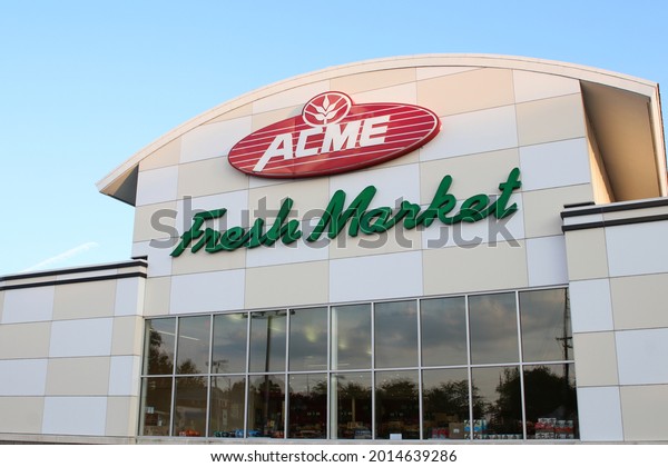 Cuyahoga Falls Ohio June 27, 2021\
Acme Fresh\
Market Grocery Store.