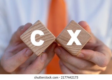 CX Customer Experience Journey Service Business Concept. Client Satisfaction.