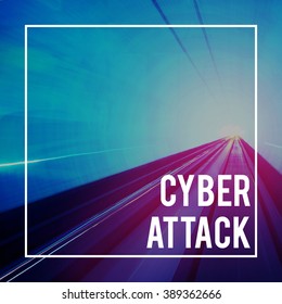 Cyber Attack Digital Electronic Information Internet Concept