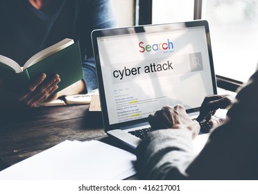 Cyber Attack Hack Virus Malware Concept