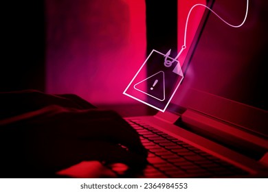 cyber crime phishing mail , security awareness training to protect important business data hacking - Shutterstock ID 2364984553
