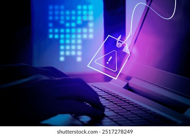 Cyber crime phishing mail serious threat to computer systems, Security awareness training helps protect important business data from hacking.