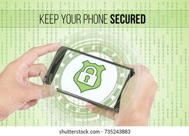 Cyber security concept