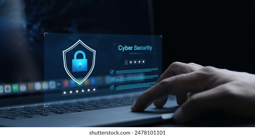 cyber security concept, Login, User, identification information security and encryption, secure Internet access, cybersecurity, secure access to user's personal information, - Powered by Shutterstock