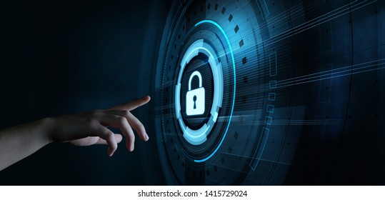Cyber Security Data Protection Business Technology Privacy - Shutterstock ID 1415729024