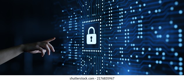 Cyber Security Data Protection Business Technology Privacy concept - Shutterstock ID 2176835967