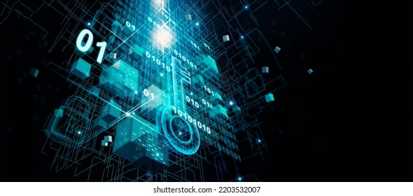 Cyber security, Data protection, Structure of virtual network on innovative internet network connection of Digital technology business, verification and data encryption, Big data and blockchain. 