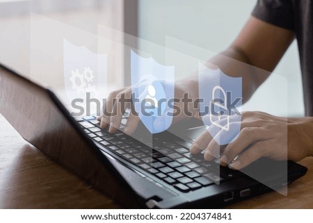 cyber security, firewall, internet security, data protection, encrypted data, internet privacy concept, and secured internet access to user personal data information, cybersecurity. 