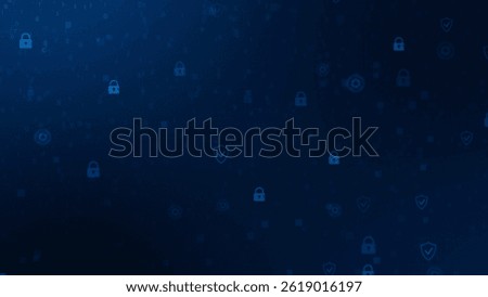 Cyber security network background.hitech background