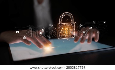 Cyber security safeguards data and systems. Cyber security uses AI, digital security protects cloud, Cyber security defends finance, and ensures access control. Latch