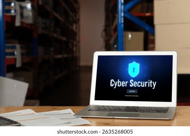 Cyber security system on computer screen protect private information snugly from hacker and cyber attack - Powered by Shutterstock - Get 15% off with code: PIKWIZARD15