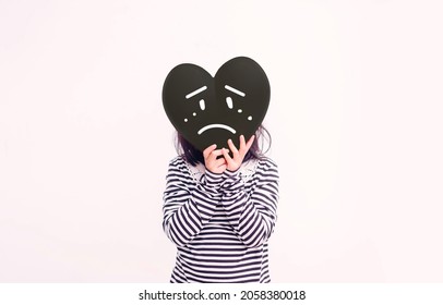 Cyberbullying Low self esteem.kid preteen, teenager girl feeling sad and crying with bad comments and hate speech on her social media.Mental health.Bully, Tween anxiety health, Social media harassment - Shutterstock ID 2058380018
