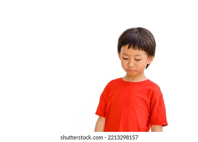 Cyberbullying Low Self Esteem.Asian Kid Boy Child Feeling Sad.Autism Kid With Bad Comments And Hate Speech.Mental Health.Bully, Anxiety Health, Social Media Harassment.Emotional Tantrum And Angry Boy.