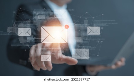 cybersecurity for business managed the document privacy to protection online data by lock icon virtual screen technology.protecting personal data on laptops interfaces prevent mail from scammer hacker - Powered by Shutterstock - Get 15% off with code: PIKWIZARD15