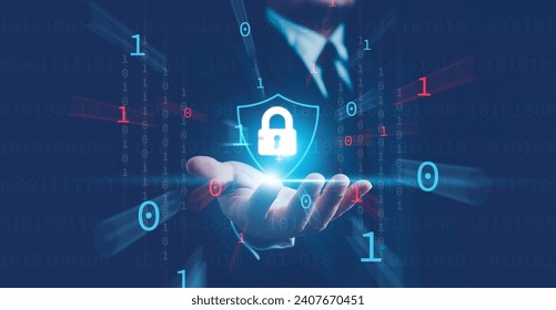 cybersecurity concept, Cybersecurity and privacy concepts to protect data. Lock icon and internet network security technology.  cyber security. privacy security and encryption. screen padlock.