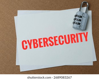 Cybersecurity Concept Representing Digital Data Protection, Privacy, and Online Security Measures to Safeguard Information in Modern Technology. 
