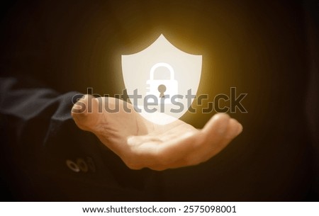 Cybersecurity concept,secure access to user's personal information, information security and encryption, secure Internet access, cybersecurity. Cyber security network. Data protection concept.