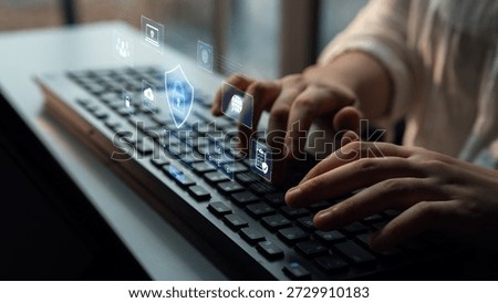 A cybersecurity dashboard for network protection. The system includes secure user login, multi-factor authentication, and access control to protect corporate data and assets. Parse